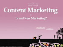 Content Marketing = Brand New marketing?
